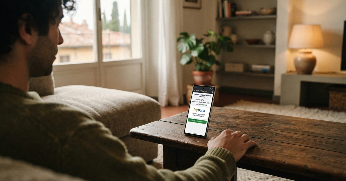 L’interfaccia di pagamento Trustly su uno smartphone, con il logo Trustly visibile e lo schermo di un casinò online sullo sfondo