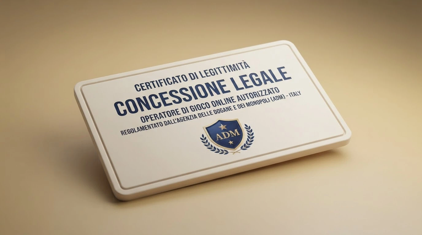 Il logo ufficiale dell'Agenzia delle Dogane e dei Monopoli accanto alla scritta «Concessionario ADM» su un certificato digitale