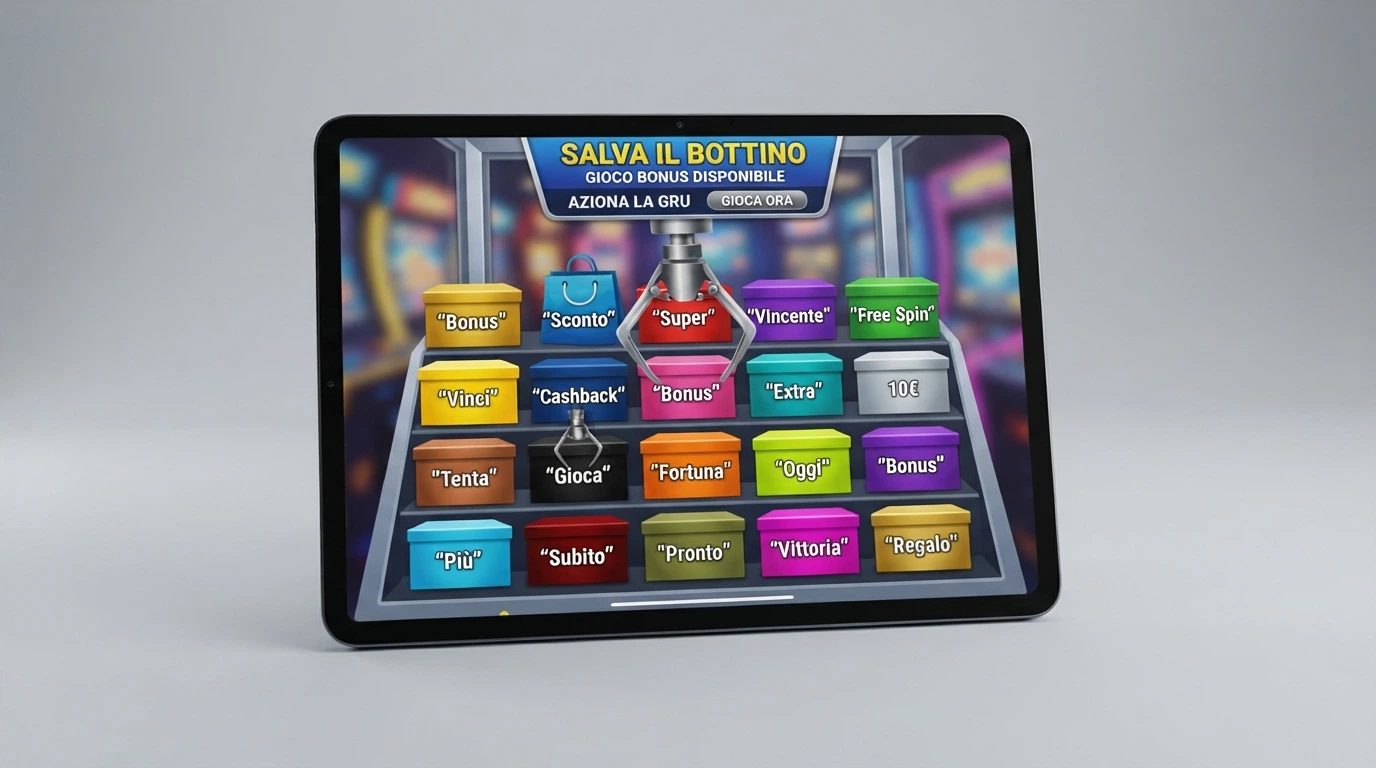L'interfaccia del gioco Salva il Bottino di Sisal con la griffe in primo piano e i premi bonus disponibili sullo schermo